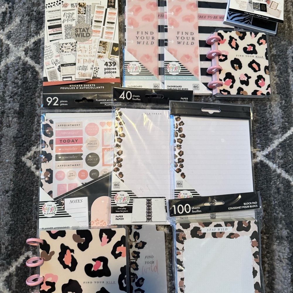 Happy Planner Wild Style Bundle (most never been used) - Picture 3 of 4